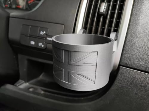 Cup Holder for Peugeot Boxer, Citroen Relay, Fiat Ducato – Great Britain Black