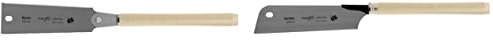 Augusta Ryoba 240 mm 44021 240 AMA & Japansäge Kataba 270 mm traditionelle Form für tiefe bündige Schnitte, 44020 270 AMA