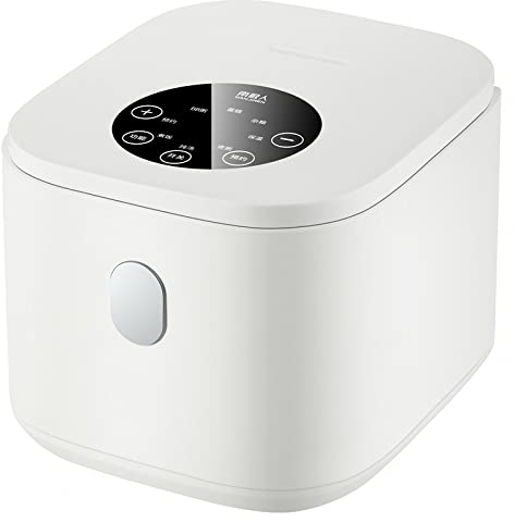 Liten riskokare 4 koppar okokt, 2,5 l riskokare Liten, bärbar riskokare liten för 2-4 personer, mini riskokare, multikokare för brunt ris, vitt ris, quinoa