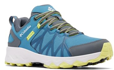 Columbia Peakfreak 2 Outdry, Zapatillas Hombre, Mineral Blue Fresh Kiwi, 41 EU