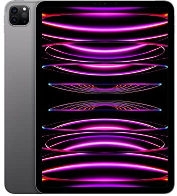 2022 Apple iPad Pro (11-inch, Wi-Fi, 256GB) Space Gray (Renewed)