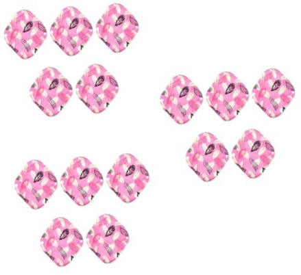 BESTYASH 3 Series Compresas Menstruales Reutilizables De Almohadillas Sanitarias Con Fibra De Práctico Y Ecológico Para Mujeres 5 Piezas*3