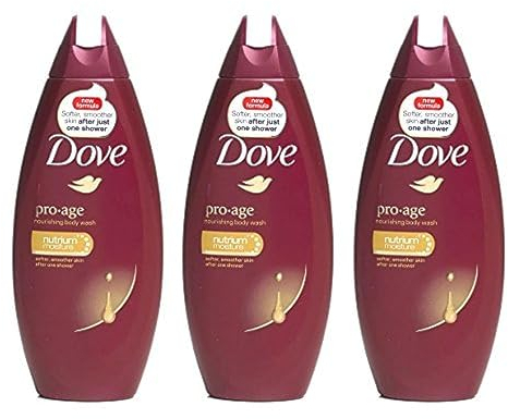 Dove Pro-age Body Wash 250ml (3 Pack)