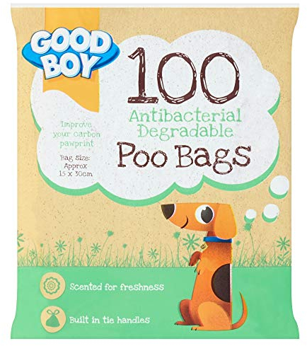 Good Boy 100 Antibacterial Degradable Poo Bags