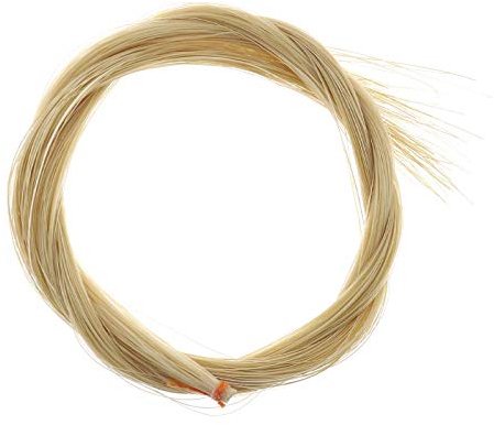 YINETTECH Geigenbogen, Rosshaar, Pferdehaar, natürliche Farbe, ungebleicht, 73,1 cm Länge, für 4/4 Violine, Viola Cello