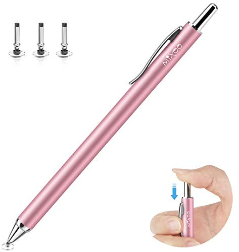Mixoo Switch penna, surfplattepenna för alla surfplattor, pekskärm penna universell stylus med 3 utbytbara skivtips, kompatibel med iPad, smartphones, Huawei, Samsung Galaxy Tablet | kompatibel med iPad, smartphones, Huawei, Samsung Galaxy Tablet
