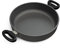 Hoffmann Schmorpfanne 32 cm hoher Rand Induktion I Pfanne mit 2 Griffen Made in Germany I Hochrandpfanne Aluguss Servierpfanne beschichtet ohne Glasdeckel