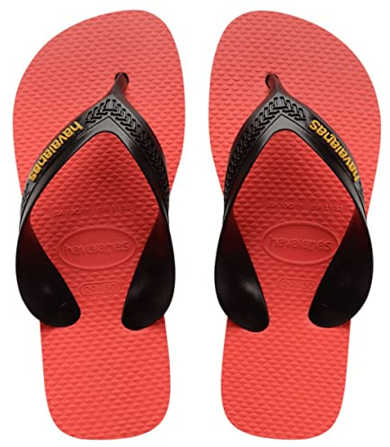 Havaianas Kids Boys Max Flip Flops - Salmon - 12K UK