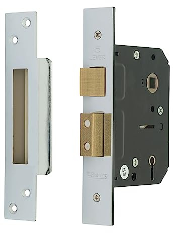 Sterling MLS530N 3-inch/76mm 5-Lever Sashlock - Nickel