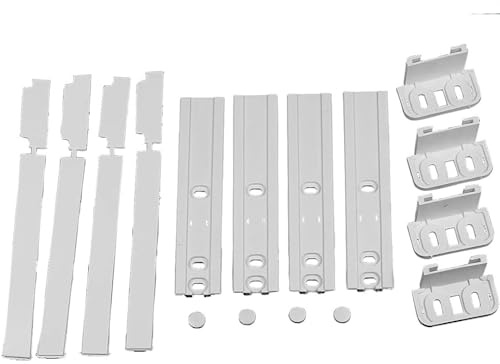 Integrated Fridge Freezer Decor Door Sliding Hinge Kit For Smeg