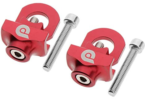 rockible 2X Ajusteur de Chaîne de Vélo Fixation Stopper Keeper BMX Tendeur de Chaîne Pliant