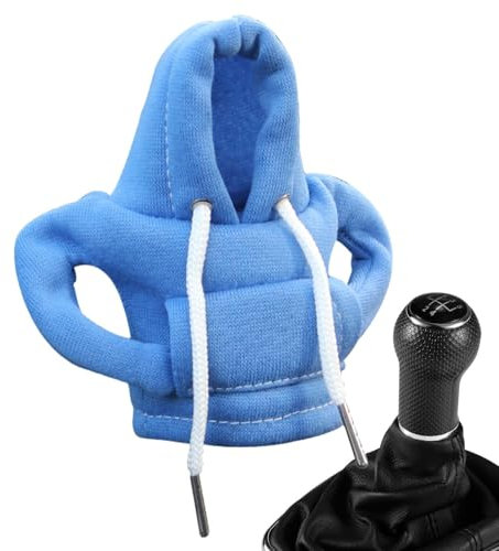 Ruwshuuk Lustige Auto-Schalthebelabdeckungen - Hoodie Fashion Schalthebelabdeckung für Auto | Lustiger Pullover-Hoodie für Gangschaltung, Schaltknauf-Abdeckung, Schaltknauf-Abdeckung für Auto,