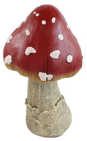 colourliving Fliegenpilz Deko Dekopilze Pilzfiguren Deko Fliegenpilz Waldpilz Herbstdeko Verschiedene Größen (35 cm)