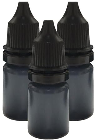 Nachfülltinte für Stempel,Nachfülltinte für Stempel - Mehrzweck-Ersatztinte für Stempel - 10 ml benutzerfreundliche Stempeltinte, leichtes Stempelzubehör für Umschläge, Einkaufstüten, Postkarten