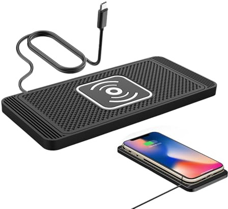 de Charge pour Voiture, Tapis de Charge sans Fil pour Voiture