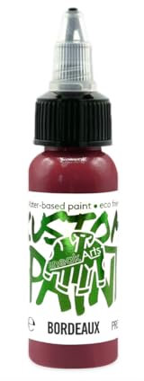 SneakArts Färbemittel für Wildleder und Nubuck - Beleben Sie Ihre Schuhe und Kleidung wieder (Bordeaux, 30 Milliliters)