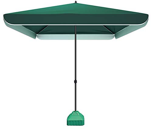 Garden parasols Garden with Base, Outdoor Beach Umbrella, Store Door Height Adjustable, Rust-Proof Parasol for Consumer and Commercial Use Outdoor parasols