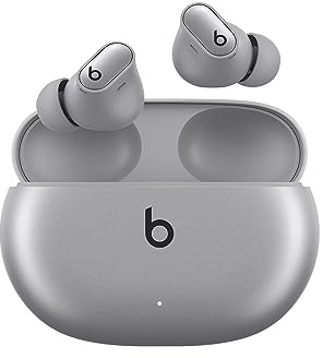 Beats Studio Buds + (2023) – Komplett kabellose Noise Cancelling In-Ear Kopfhörer, verbesserte Apple & Android Kompatibilität, Schweiß-beständige Bluetooth Kopfhörer - Space Silber