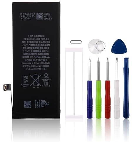 SwarKing Batteria di ricambio A2312 compatibile con iP-ho-ne SE 2020 A2312 2nd Gen with Tools