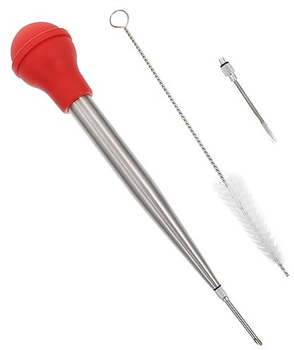 COLLBATH BBQ Turkey Mince Injector Baster Sauce Syringe Kitchen Supplies Turkey Seasoning