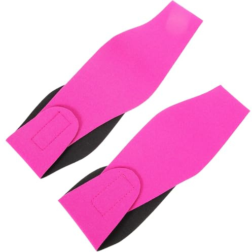 Alipis Dusch und Schwimmstirnbänder für Erwachsene und Jugendliche Schweißabsorbierend 2 Stück-Pack Verstellbare aus Neopren für Schwimmen und Yoga