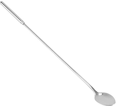 1Pc Bar Mixing Spoon Stainless Steel Teardrop Bar Spoon with Long Hanlde Drink Mixing Cocktail Stirrer Spoons 12.5 Inch