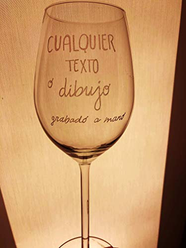OFERTA DE 2 COPAS de vino o de Gin Tonic personalizadas. Son wonderful