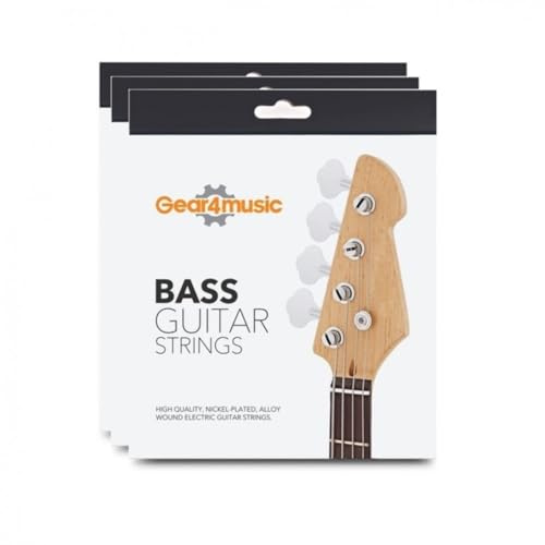 Bass Guitar Strings Set 40-95 från Gear4music 3 Pack