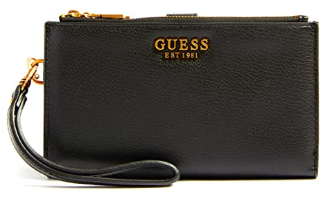 GUESS Portafoglio Donna Kristle SLG Double Zip Organizer Black A23GU02 VB854857 Media