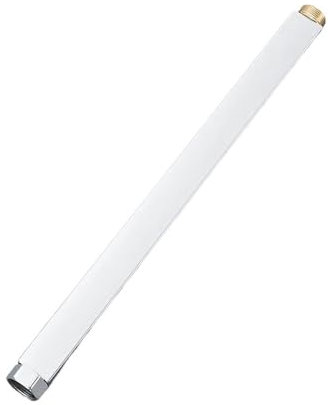 FMBC 40 cm Verlängerungs-Duschrohr, schwarzes Chrom, Duscharmatur-Verlängerungsrohr, Duschzubehör, Duschstange (Color : 40cm Chrome)