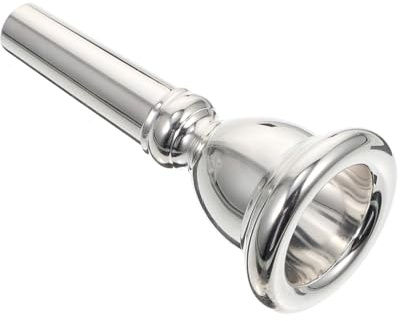 ifundom Versilbertes Euphonium Mundstück Robust und Verformbar aus Kupfer Schönes Instrumentenzubehör für Anfänger und Konzerte im Freien