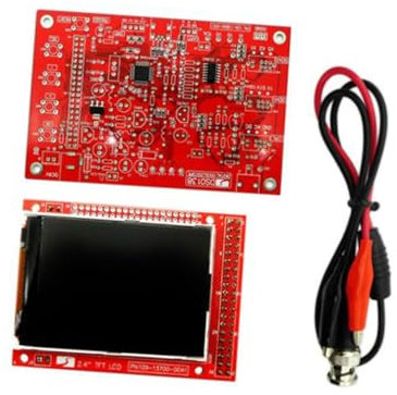 ULTECHNOVO Handheld Digitales Oszilloskop Kit 2,4 Zoll Tft Display Arm Cortex Prozessor Mit Acrylgehäuse Selbstgemacht Elektronik Heimwerken