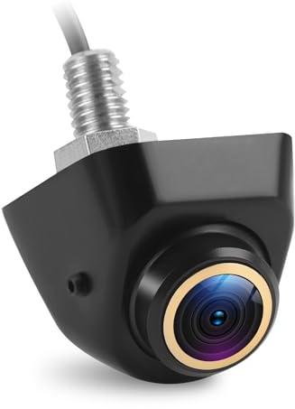 WODHMIEY Telecamera posteriore, telecamera di backup grandangolare 170 gradi, visione notturna, telecamera di retromarcia impermeabile per auto (AHD1080/CVBS: Risoluzione: