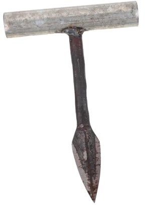 OFFSCH Outil à Ouvrir Les Huîtres En Acier Robuste Forme T, Poignée Ergonomique, Coupe-fruits De Mer Léger Et Compact, Pour Huîtres, Palourdes Et Coquillages, Usage La Cuisine Professionnel
