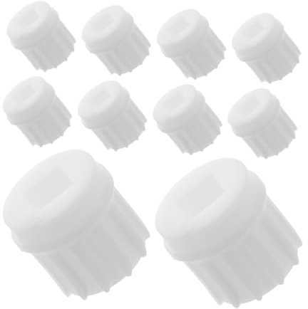 SHINEOFI 10pièces Fournitures Pour Hachoir à Viande Accessoires Pour Hachoir à Viande Électrique Tubes à Farce Pour Saucisses Avec Vis Et Poussoir De à