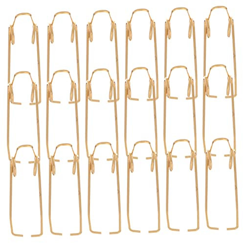 HEATSHAKING 20pcs Brass Trumpet Water Key Spit Valve Springs 25.2mm Small Size Instrument Fittings Accessories for Music Instrument Repair and Trumpet Maintenance