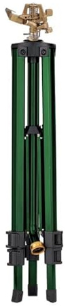 Sprinkler Stativ – Sprinkler auf der schweren Basis, 0 – 360 Grad Abdeckung | Sprinkler für Rasen, Hof, Garten und Terrasse, ideal für die Verteilung