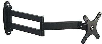 Wall-Mounted Monitor Arm Stand with Adjustable Tilt and Rotation for Desk Mounting