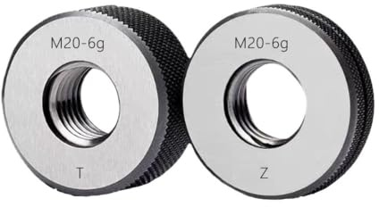 2ST 6G 58-65HRC M68-M76 Fintand Gänga Ringmätare Mätverktyg X0,5/0,75/1/1,5/2/3/4/6 Metriskt Slitstark