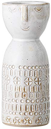 Bloomingville Jarrón Blanco cerámica