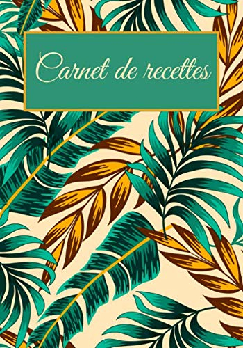 Carnet de recettes: Carnet de cuisine | livre de cuisine à compléter | 100 pages vierges | Noter vos recettes et créations de plats, entrée, desserts ... Cadeau pour Boulanger, Pâtissier, Cuisinier.