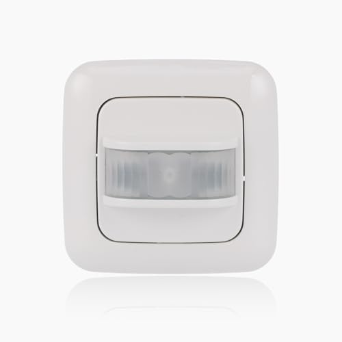 Busch-Jaeger 62762 UJ-214-WL Busch Wächter 180 Flex Wireless Komplettset Komfort-Sensor Selectlinse Relais-Einsatz Abdeckrahmen 1-Fach Alpinweiß Reflex SI 2CKA006200A0191