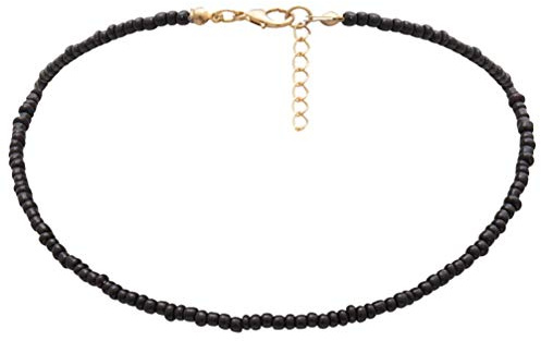 Holibanna Bunte Reis Perlen Halskette Damen Einzelschicht Schmuck Boho Stil Für Strandparty Urlaub 16.14In Leicht Modisch