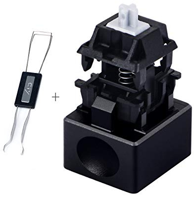 Aluminum Alloy Switch Opener with Keycap Puller for Cherry MX Switches – Black