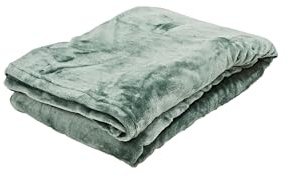 Esprit Mellows Sofadecke grün • weiche Kuscheldecke • Tagesdecke 150x200 cm • Pflegeleichte Couchdecke • 100% Polyester