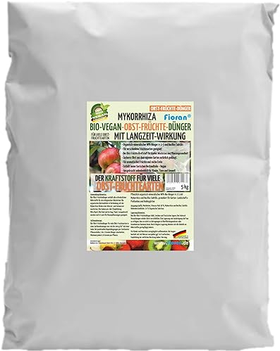 Fioran® Bio Früchtedünger 5 Kg mit Mykorrhiza und Bacillus Subtilis (NPK 4-2-5)
