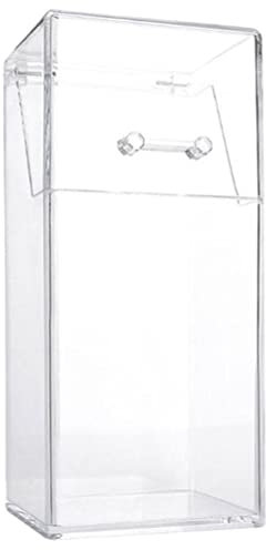BESTonZON Pinselhalter Mit Deckel Multifunktionaler Acryl Organizer Für Schminke Und Stifte Transparente Aufbewahrungslösung Für Kosmetik Bürobedarf Und Kreative Projekte Für