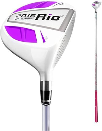 Junior Golf Club - #1 Golf Wood Driver, Fairway Wood, Golf Putter för barn och tonåringar, för 6-8Y