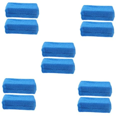 CLISPEED 5 Sätze 5 Sets Auto Reinigungstuch Reinigungsschwämme Polierschwamm Peeling Pads Auto Detaillierung Polierpad Auto Schwämme Zum Waschen Von Auto Wachs Pads 2 Stück * 5