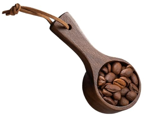 Cucchiaino da caffè in legno, cucchiaio da minestra in legno, cucchiai per caffè, tè, zucchero, condimento pala in legno multiuso per barattoli, barattoli, sali da bagno, detersivo per bucato